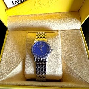 Invicta 3922 Crystal Accented Bezel Stainless Steel Women's Watch